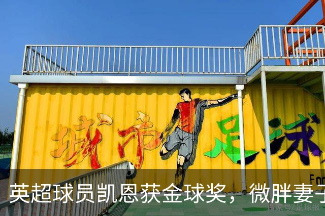 英超球员凯恩获金球奖，微胖妻子穿搭低调，资产10亿却安心养四孩