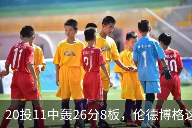 20投11中轰26分8板，伦德博格这数据像二当家吗？